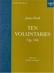 Tapa de Ten Voluntaries, Op. 146 (Music for Organ)
