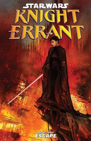 Tapa de Star wars - Knight errant - Escape