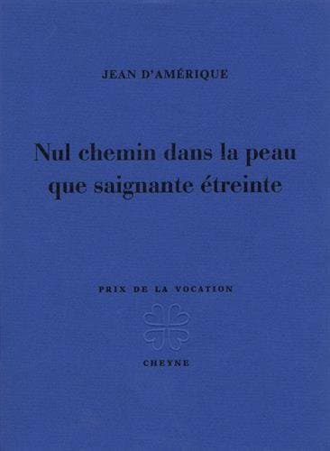 Tapa de Nul chemin dans la peau que