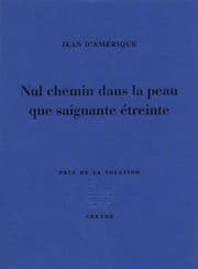 Tapa de Nul chemin dans la peau que