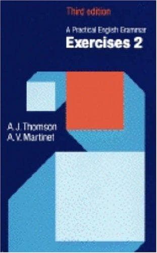 Tapa de A practical English grammar
