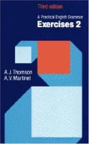 Tapa de A practical English grammar
