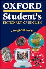 Tapa de Oxford Student's Dictionary of English