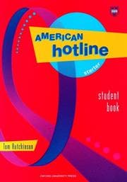 Tapa de American hotline starter student book