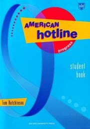 Tapa de American hotline progress student book