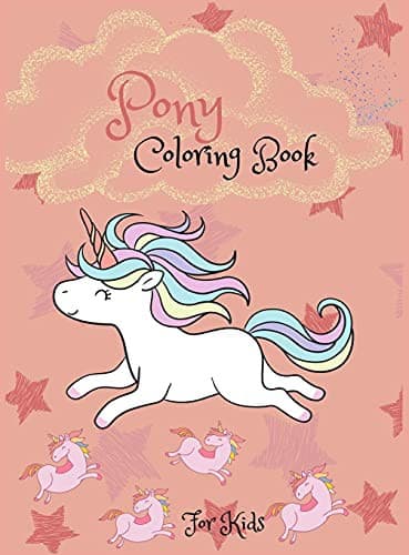 Tapa de Pony Coloring Book