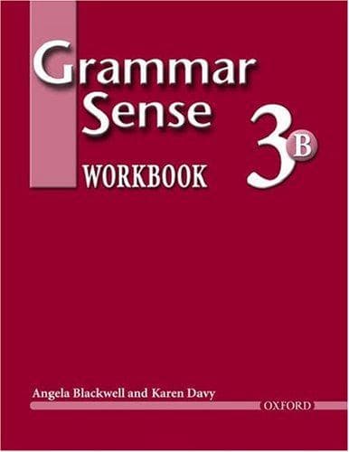 Tapa de Grammar Sense, Level 3