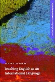 Tapa de Teaching English as an International Language
