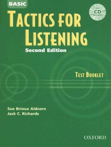 Tapa de Basic tactics for listening