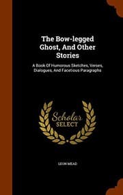 Tapa de The Bow-legged Ghost, And Other Stories