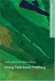 Tapa de Doing task-based teaching