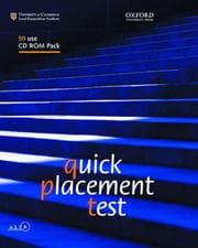 Tapa de Quick Placement Test