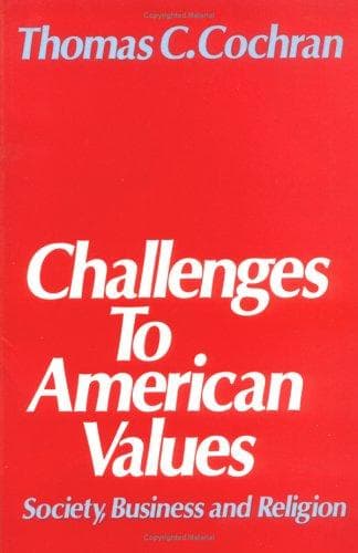 Tapa de Challenges to American Values