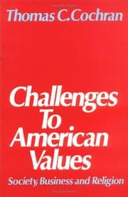 Tapa de Challenges to American Values