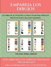 Tapa de Fichas para niños