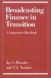 Tapa de Broadcasting finance in transition