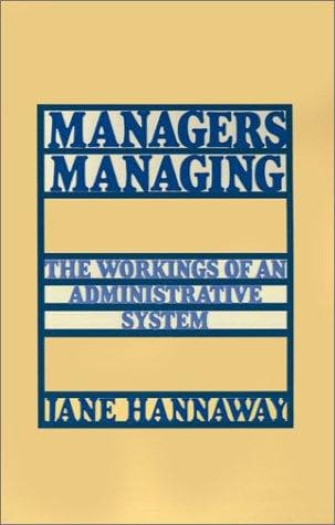 Tapa de Managers managing