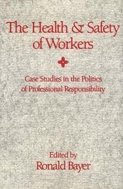 Tapa de The Health and safety of workers