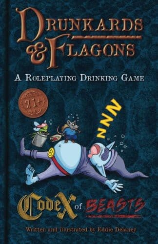 Tapa de Drunkards and Flagons Codex of Beasts