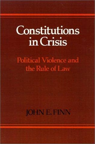 Tapa de Constitutions in Crisis