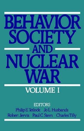 Tapa de Behavior, Society, and Nuclear War