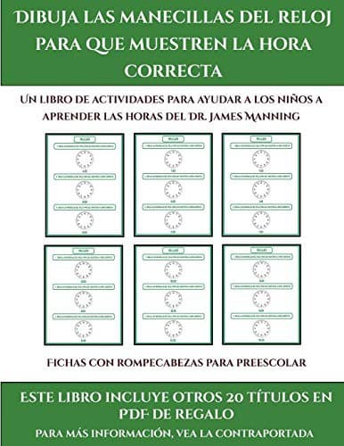 Tapa de Fichas con rompecabezas para preescolar