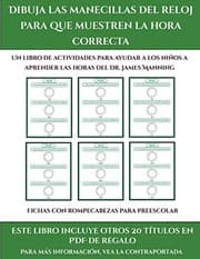 Tapa de Fichas con rompecabezas para preescolar