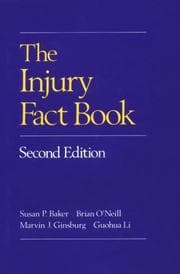Tapa de Injury Fact Book