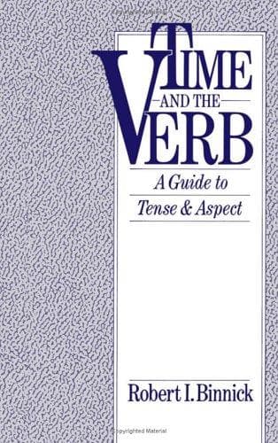 Tapa de Time and the verb