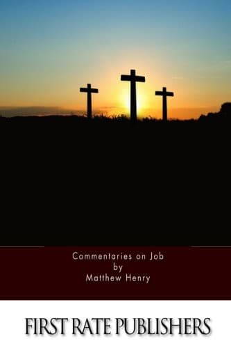 Tapa de Commentaries on Job