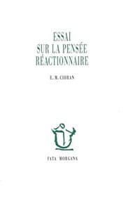 Tapa de Essai sur la pensée réactionnaire