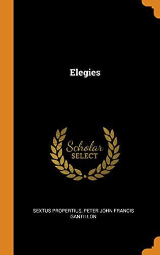 Tapa de Elegies