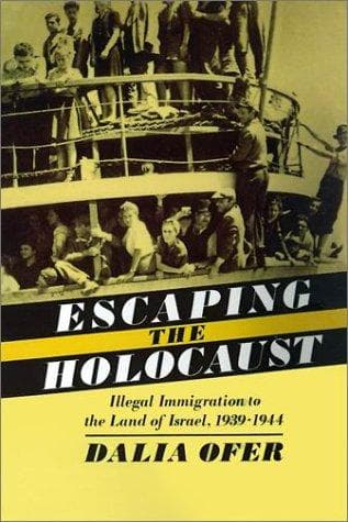 Tapa de Escaping the Holocaust