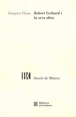 Tapa de Robert Gerhard i la seva obra