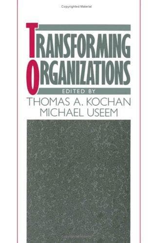 Tapa de Transforming organizations