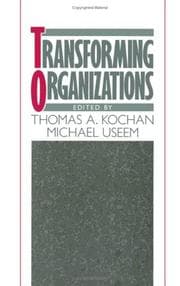 Tapa de Transforming organizations