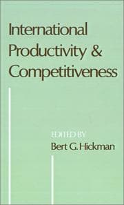 Tapa de International productivity and competitiveness