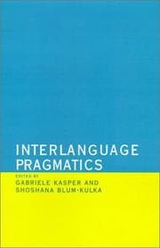 Tapa de Interlanguage pragmatics