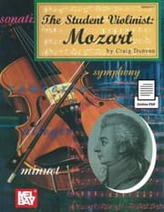 Tapa de The Student Violinist : Mozart