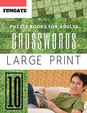 Tapa de Crossword Puzzle Books for Adults