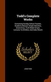 Tapa de Todd's Complete Works