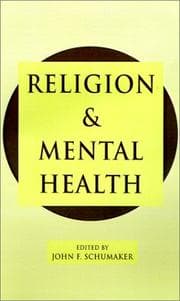 Tapa de Religion and mental health
