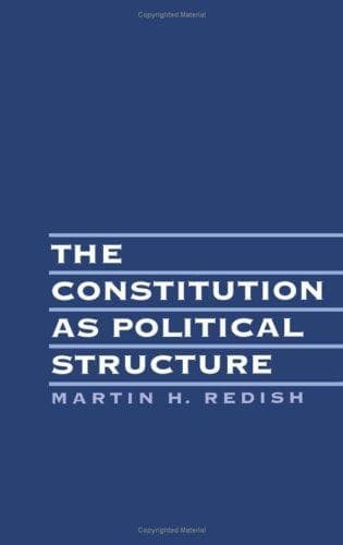 Tapa de The constitution as political structure