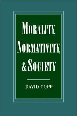 Tapa de Morality, normativity, and society