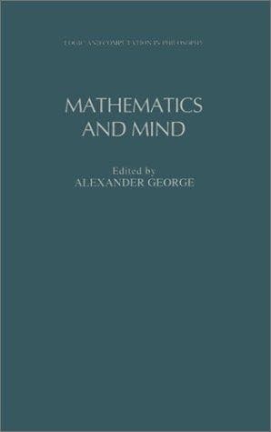Tapa de Mathematics and mind