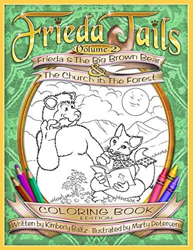 Tapa de Frieda Tails Coloring Book Volume 2
