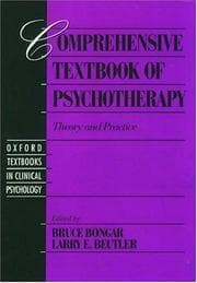Tapa de Comprehensive textbook of psychotherapy