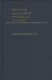 Tapa de Structures and properties of rubberlike networks