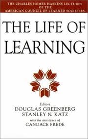 Tapa de The Life of learning