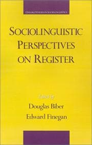Tapa de Sociolinguistic perspectives on register